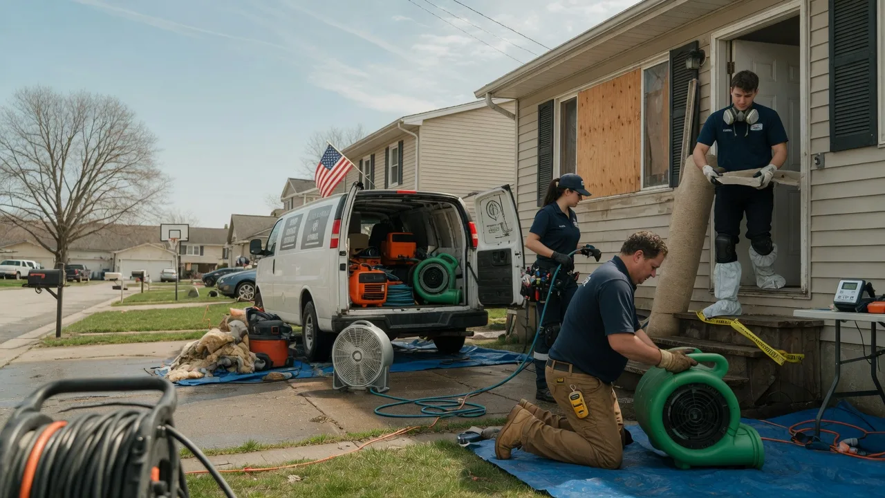 Water Damage Restoration in Morning View, KY near me
